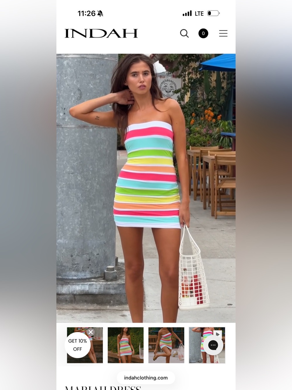 NWT! INDAH Mariah Dress - Picture 5 of 11